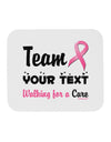 Personalized Team -Name- Breast Cancer Walk - Walking for a Cure Mousepad-TooLoud-White-Davson Sales