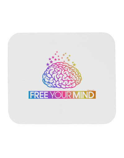 Free Your Mind Mousepad-TooLoud-White-Davson Sales