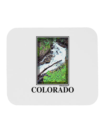 Colorado White River Text Mousepad-TooLoud-White-Davson Sales