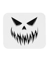 Scary Evil Jack O' Lantern Pumpkin Face Mousepad-TooLoud-White-Davson Sales