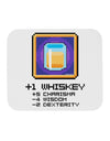 Pixel Whiskey Item Mousepad-TooLoud-White-Davson Sales