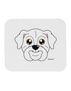 Cute Bulldog - White Mousepad by TooLoud-TooLoud-White-Davson Sales