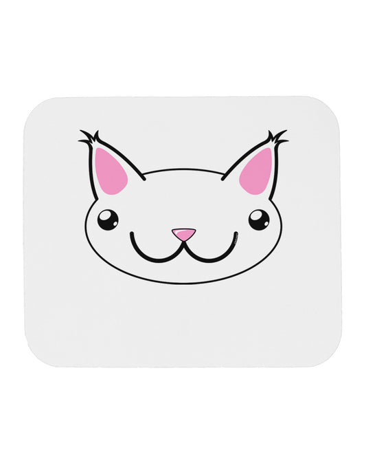 Kyu-T Head - Day Kawa the Cute Critter Mousepad-TooLoud-White-Davson Sales