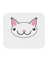 Kyu-T Head - Day Kawa the Cute Critter Mousepad-TooLoud-White-Davson Sales