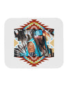 Native American Dancer 2 Mousepad-TooLoud-White-Davson Sales