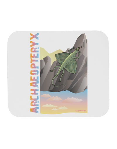 Archaopteryx - With Name Mousepad by TooLoud-TooLoud-White-Davson Sales