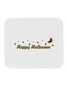 Happy Halloween Crescent Moon and Stars Mousepad-TooLoud-White-Davson Sales