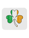 Irish Flag - Shamrock Distressed Mousepad by TooLoud-TooLoud-White-Davson Sales