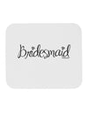 Bridesmaid Design - Diamonds Mousepad-TooLoud-White-Davson Sales