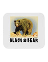 Black Bear Watercolor Mousepad-TooLoud-White-Davson Sales