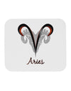 Aries Symbol Mousepad-TooLoud-White-Davson Sales