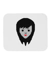 Cute Pixel Vampire Female Mousepad-TooLoud-White-Davson Sales