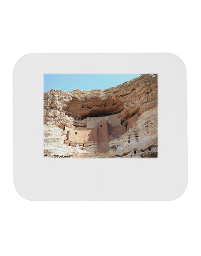 Montezuma Castle Arizona Mousepad-TooLoud-White-Davson Sales