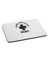 Zombie Apocalypse Group Role Medic Mousepad-TooLoud-White-Davson Sales