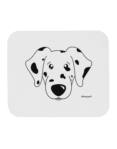 Cute Dalmatian Dog Mousepad by TooLoud-TooLoud-White-Davson Sales