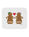 Gingerbread Woman Couple Mousepad by TooLoud-TooLoud-White-Davson Sales