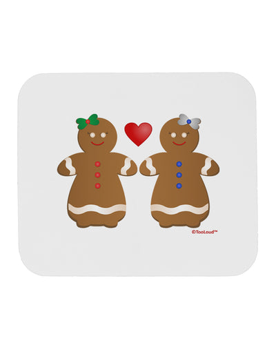 Gingerbread Woman Couple Mousepad by TooLoud-TooLoud-White-Davson Sales