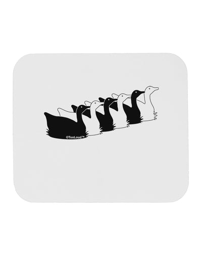 Six Geese A laying Mousepad-TooLoud-White-Davson Sales