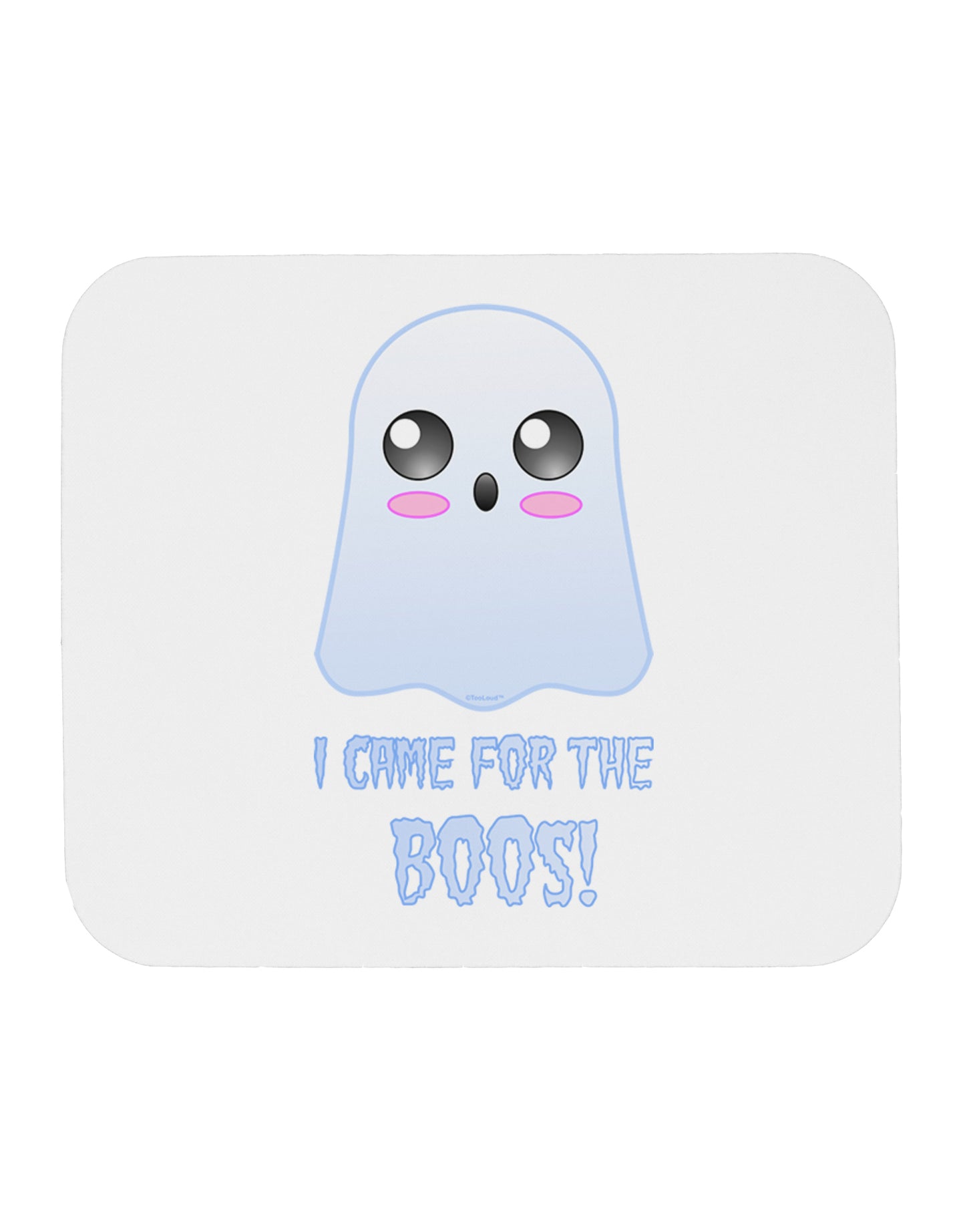 I Came for the Boos - Halloween Mousepad-TooLoud-White-Davson Sales
