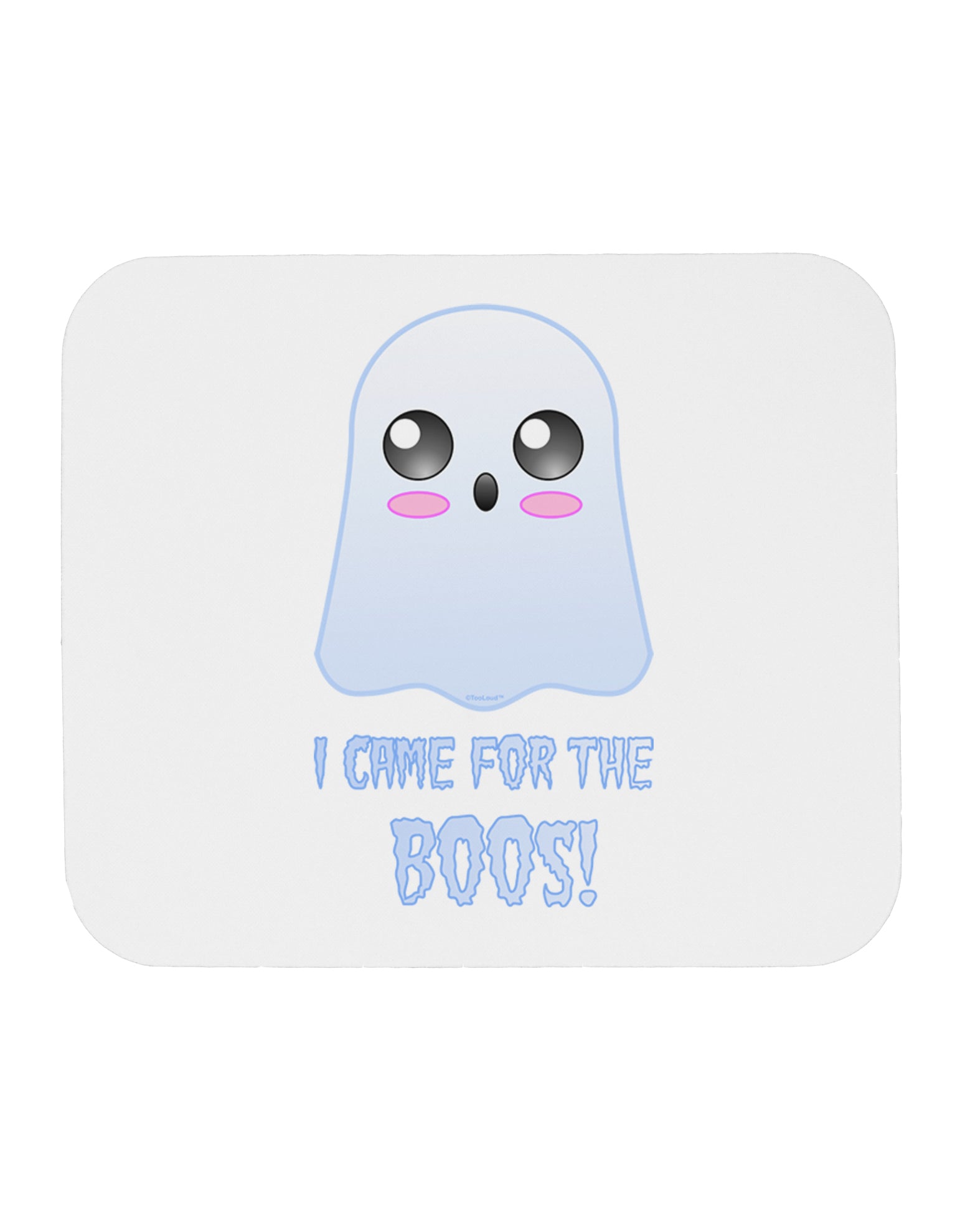 I Came for the Boos - Halloween Mousepad-TooLoud-White-Davson Sales
