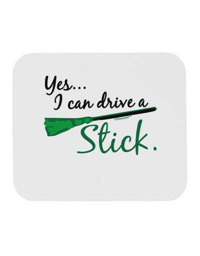 Drive Stick Green Mousepad-TooLoud-White-Davson Sales