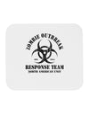 Zombie Outbreak Response Team Biohazard Mousepad-TooLoud-White-Davson Sales