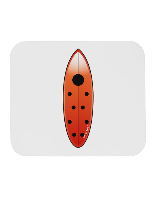 Ladybug Surfboard Mousepad by TooLoud-TooLoud-White-Davson Sales