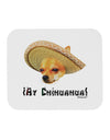 Chihuahua Dog with Sombrero - Ay Chihuahua Mousepad by TooLoud-TooLoud-White-Davson Sales