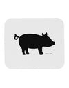 Pig Silhouette Design Mousepad by TooLoud-TooLoud-White-Davson Sales