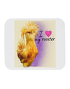 TooLoud I Heart My Rooster Mousepad