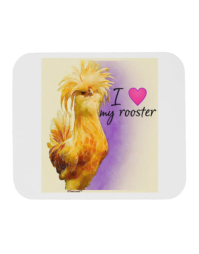 I Heart My Rooster Mousepad-Mousepads-TooLoud-Davson Sales