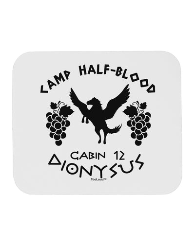 Camp Half Blood Cabin 12 Dionysus Mousepad by TooLoud-TooLoud-White-Davson Sales