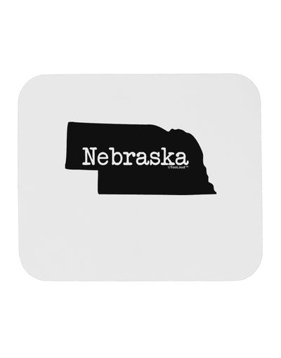 Nebraska - United States Shape Mousepad by TooLoud-TooLoud-White-Davson Sales