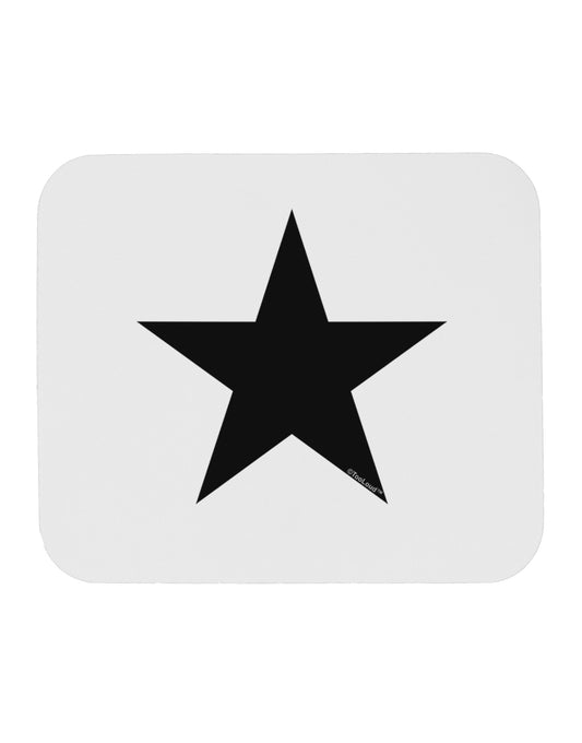 Black Star Mousepad-Mousepads-TooLoud-Davson Sales