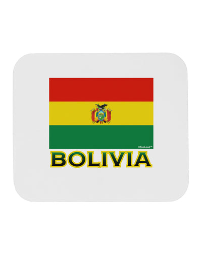 Bolivia Flag Mousepad-TooLoud-White-Davson Sales