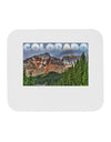 Colorado Mountains Forrest Text Mousepad-TooLoud-White-Davson Sales