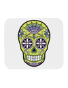 Version 7 Poison Day of the Dead Calavera Mousepad-TooLoud-White-Davson Sales