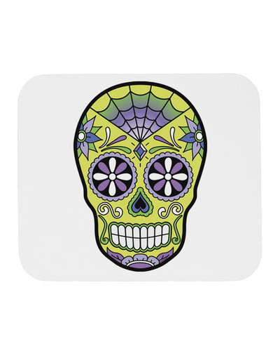 Version 7 Poison Day of the Dead Calavera Mousepad-TooLoud-White-Davson Sales