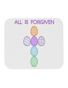 All is forgiven Cross Faux Applique Mousepad-TooLoud-White-Davson Sales
