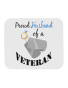 Husband of Veteran Mousepad-TooLoud-White-Davson Sales