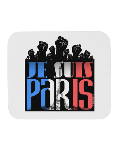 Je Suis Paris - Strong Mousepad by TooLoud-TooLoud-White-Davson Sales