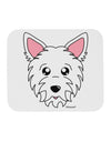 Cute West Highland White Terrier Westie Dog Mousepad by TooLoud-TooLoud-White-Davson Sales