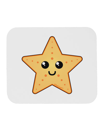 Cute Starfish Mousepad by TooLoud-TooLoud-White-Davson Sales