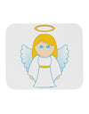 Cute Christmas Angel Girl Mousepad-TooLoud-White-Davson Sales