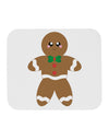 Cute Gingerbread Man Christmas Mousepad-TooLoud-White-Davson Sales