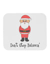 Don't Stop Believin' Santa Christmas Mousepad-TooLoud-White-Davson Sales