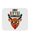 Silly Little Reindeer Matching Deer Mousepad-TooLoud-White-Davson Sales