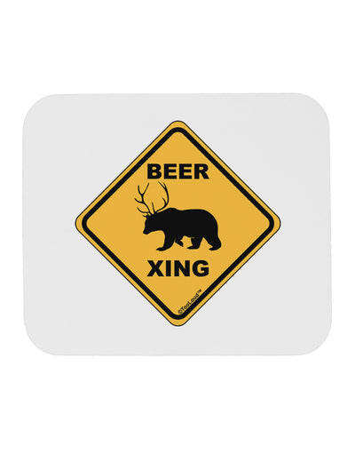 Beer Xing Mousepad-TooLoud-White-Davson Sales