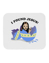 I Found Jesus - Easter Egg Mousepad-TooLoud-White-Davson Sales