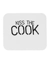 Kiss the Cook Grill Master - Text Mousepad by TooLoud-TooLoud-White-Davson Sales